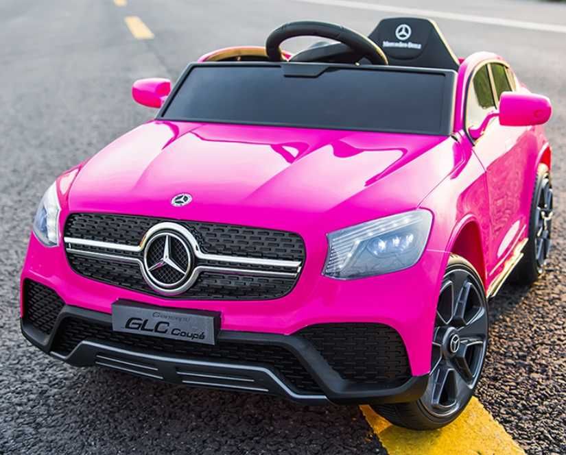Masinuta electrica pentru copii Mercedes-Benz GLC Coupe Pink 70w 12V