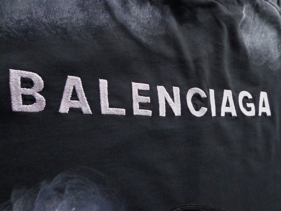 Мъжка тениска Balenciaga Black T shirt