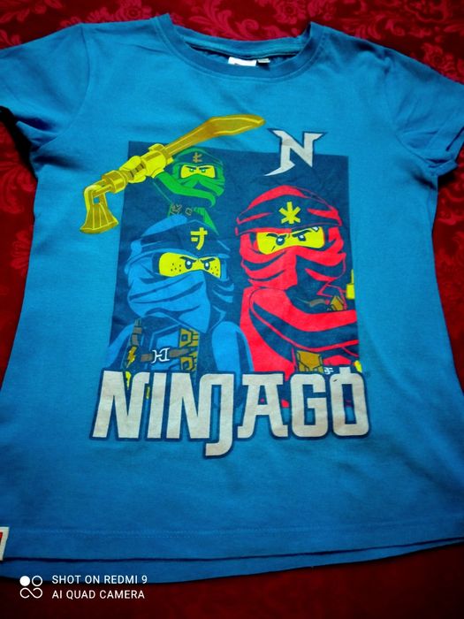 TRICOURI băieți cu lego NINJAGO.Varsta 5- 6 ani.116 cm