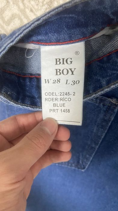 Джинсы оверсайз Big Boy