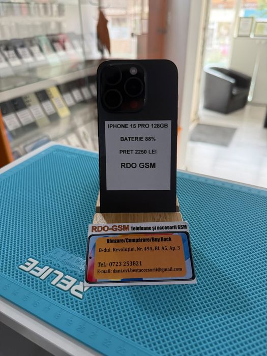 Iphone 15 Pro 128Gb Neverlock/Garantie