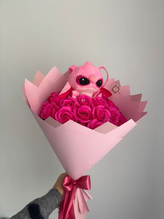 Buchete din trandafiri de sapun si aranjamente florale!