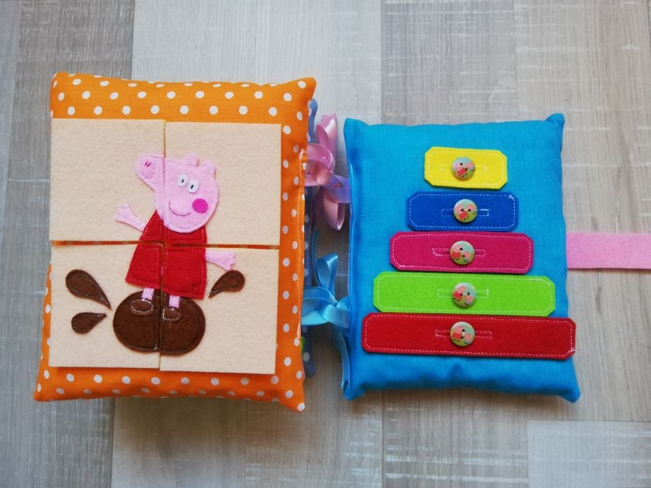 "Тиха" книжка - модел "Пепа пиг"