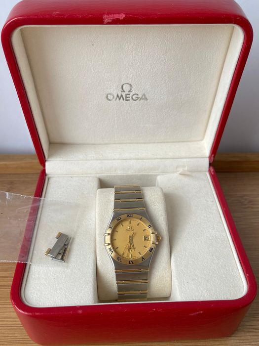 Omega Constellation Aur 18k Otel - Full set, acte si cutie