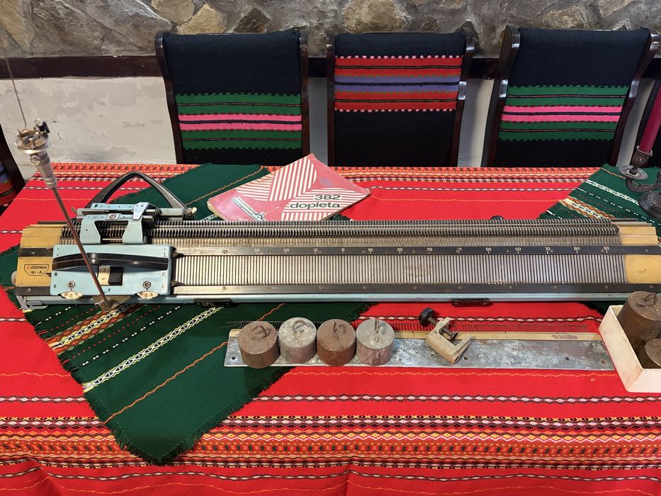 Двубърдова чешка плетачна машина - dopleta 382/191АБ