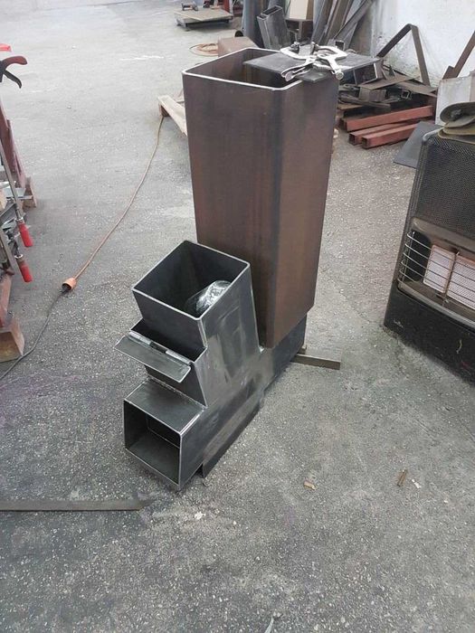 Ракетна печка използвана