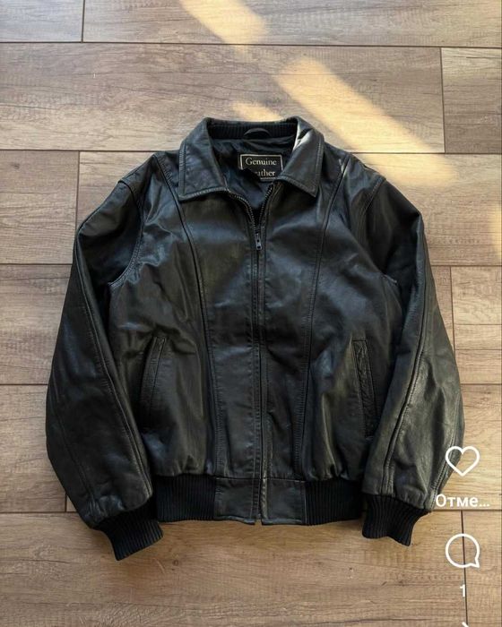 Продам Кожаную куртку Genuine Leather