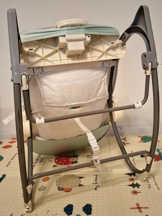 Leagan electric pentru bebelusi si copii 0-18kg, cu vibratii