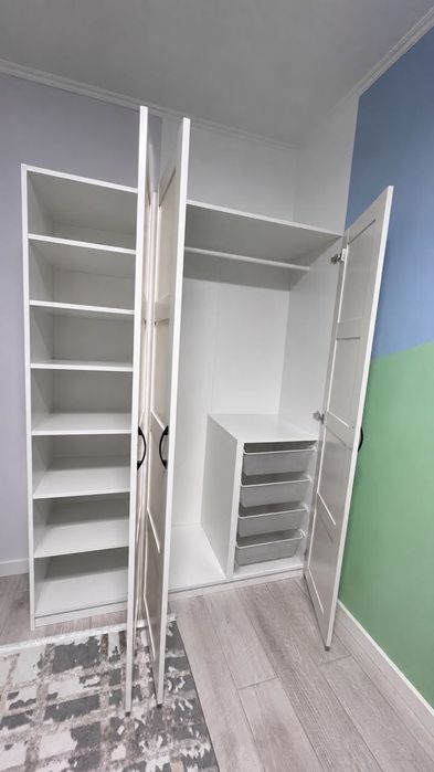Шкаф белый Икеа ПАКС