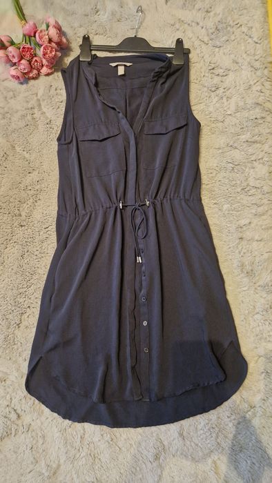 Rochie stil camasa, H&M, marimea S