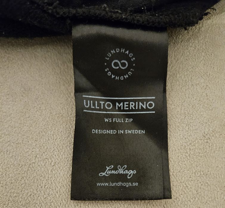 Jacheta 100% merino Lundhags WS Full Zip – damă L –