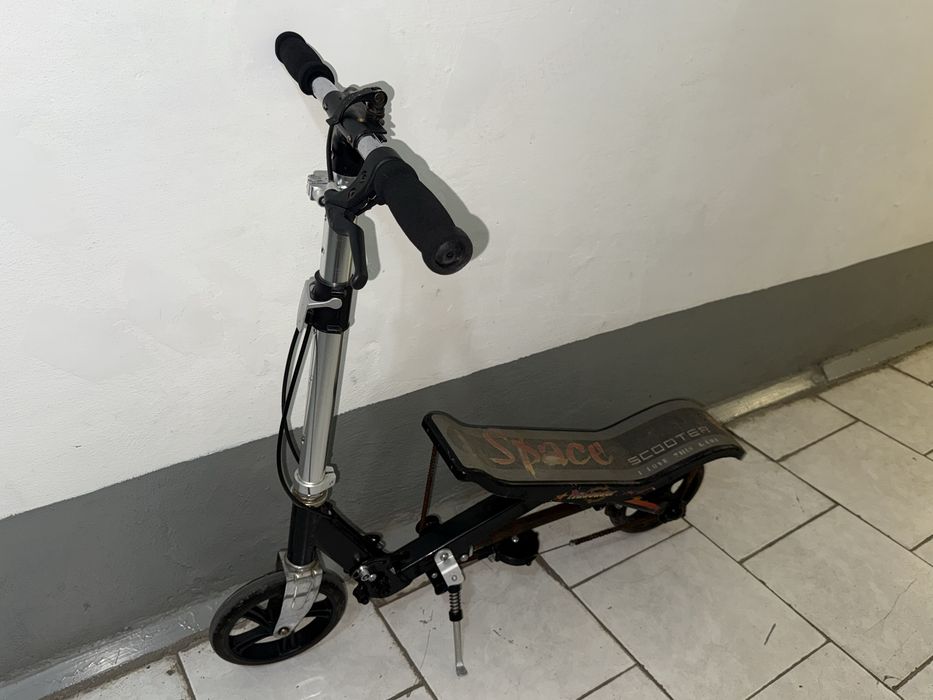 Самокат необычный!