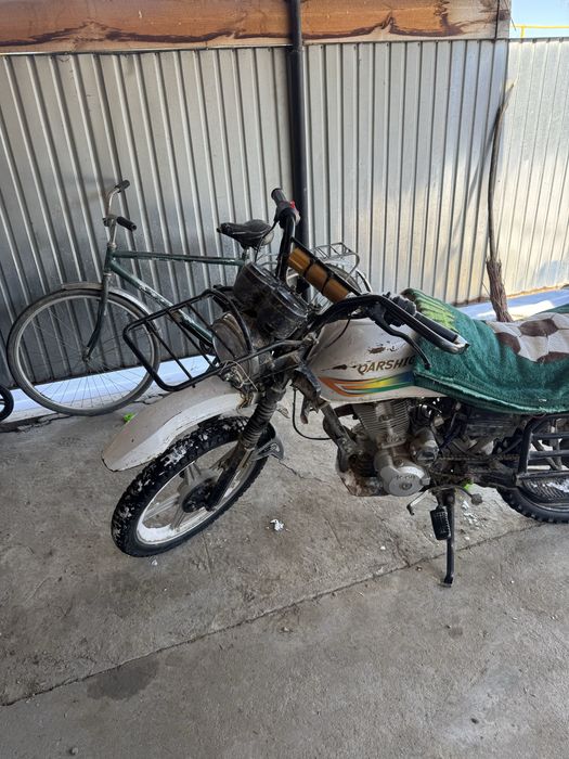 Мотоцикл 200куб белый цвет