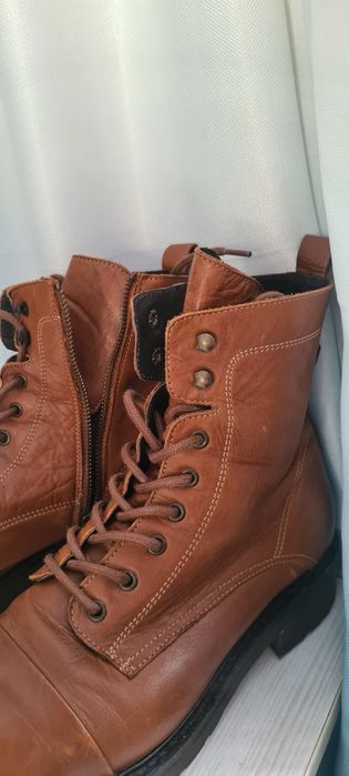 Кожаные ботинки Oxmox