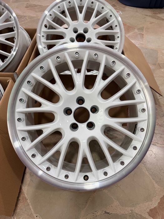 Jante Aliaj EMR Wheels E441 - 5x100 18 White Lip BORA GOLF 4 POLO