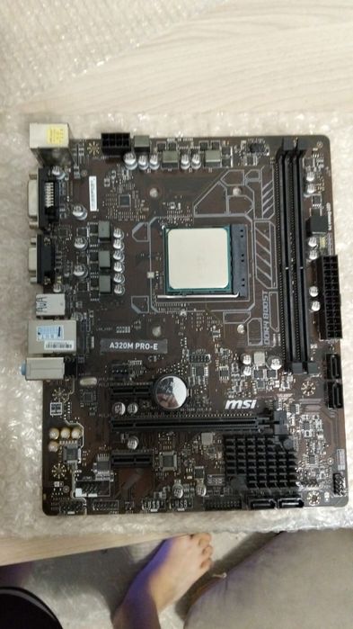 продам комплект мать+проц