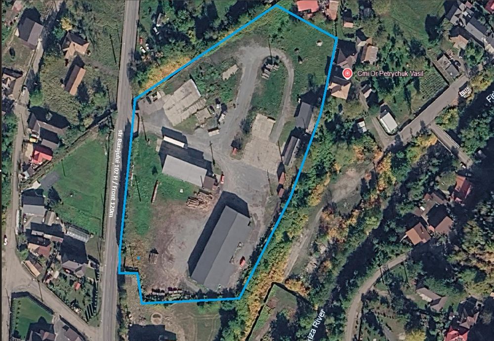 1.7 HA INTRAVILAN ÎN BAIA MARE – 120 M FRONT  stradal, toate utilitățile, Investiție de top
