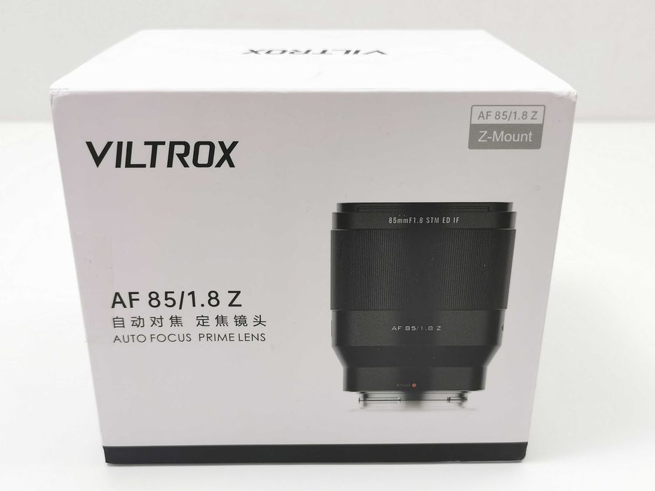 Обектив Viltrox AF 85mm f/1.8 Z, подходящ за Nikon Z безогледални фотоапарати