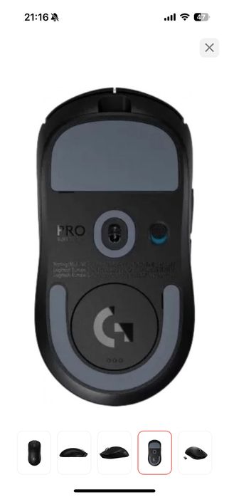 Мышь Logitech G Pro X Superlight 2 черный