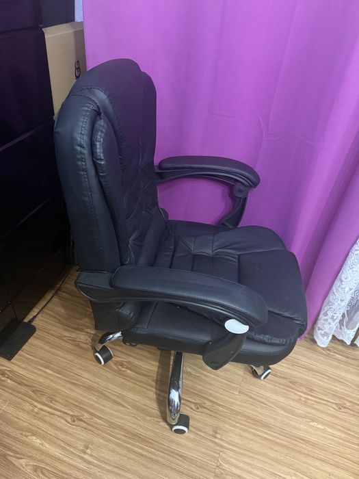 Scaun Birou/Masaj/Piele Ecologica -NOU!