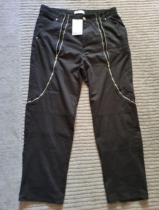 Pantaloni Bershka largi m9del Rick Owens 44