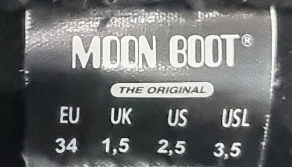 Апрески Moon Boot Waterproof 34номер