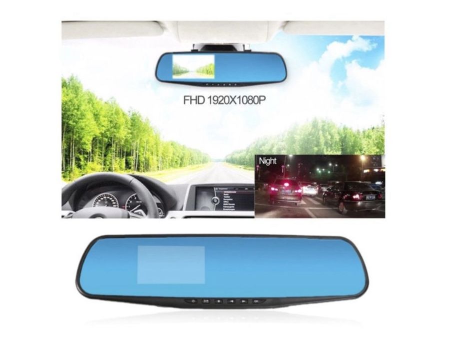 Camera Video Oglinda Retrovizoare Full Hd Doar Fata Card cadou 32Gb