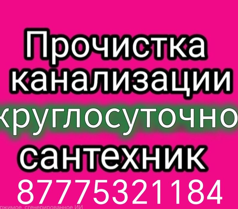 Сантехник Очиститка канализация не дорого