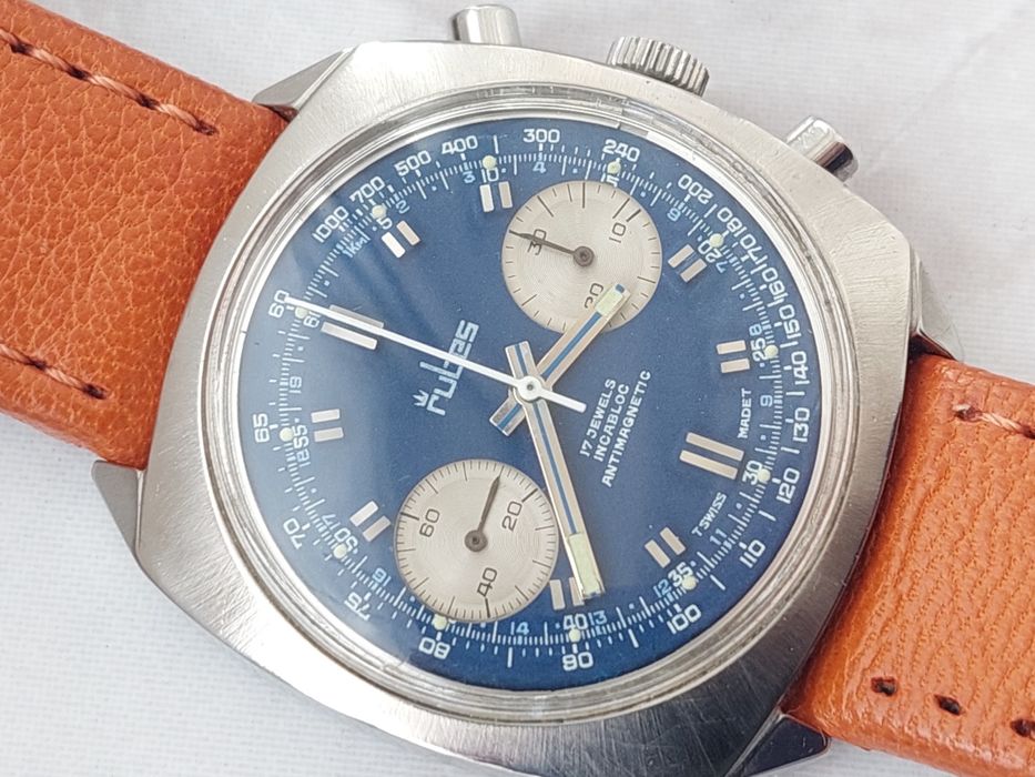 Ceas Rubes Chronograph Valjoux 7733 functional, colectie