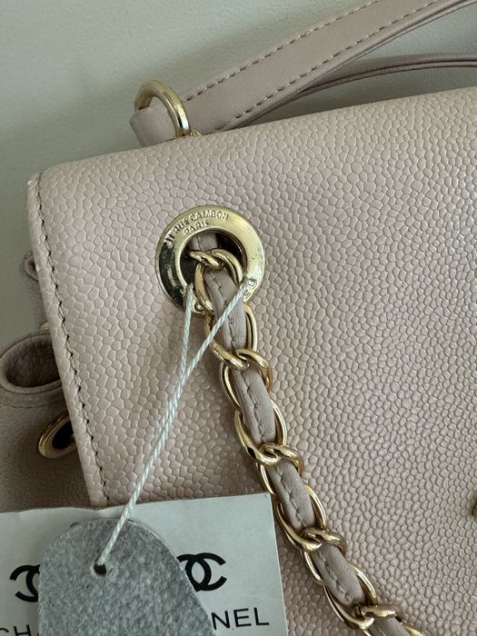 Chanel естествена кожа раница