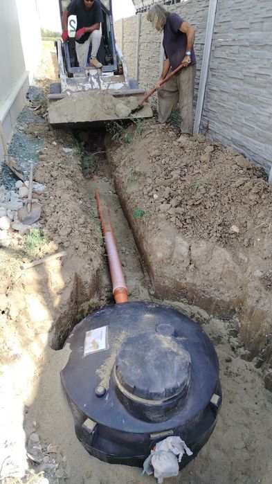 Instalații Apă & Canalizare | Fose Septice | Drenaj | Săpături