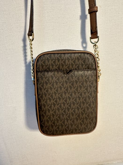 Сумка кроссбоди,Michael Kors Jet Set Large Logo Messenger