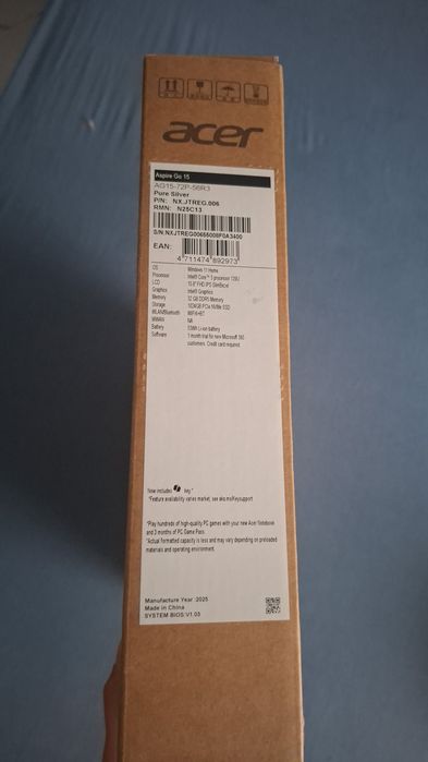 Acer leptop  performanta excelenta