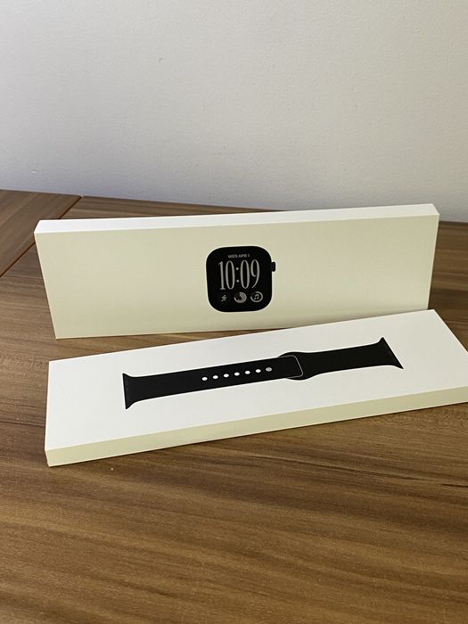 Apple Watch Seria 12 46 mm, GPS, Black, Sigilat, Cod produs: PMQV