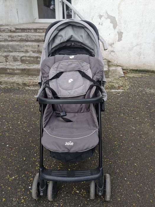 Cărucior copii Joie - Carucior cu maner reversibil Mirus Dark Pewter
J