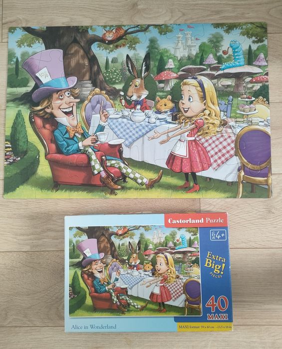 Puzzle Alice in Wonderland 4+