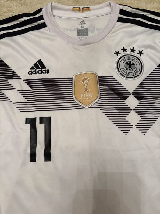Echipament Adidas fotbal pentru copii cu Nationala Germaniei din sezonul 2018/2019