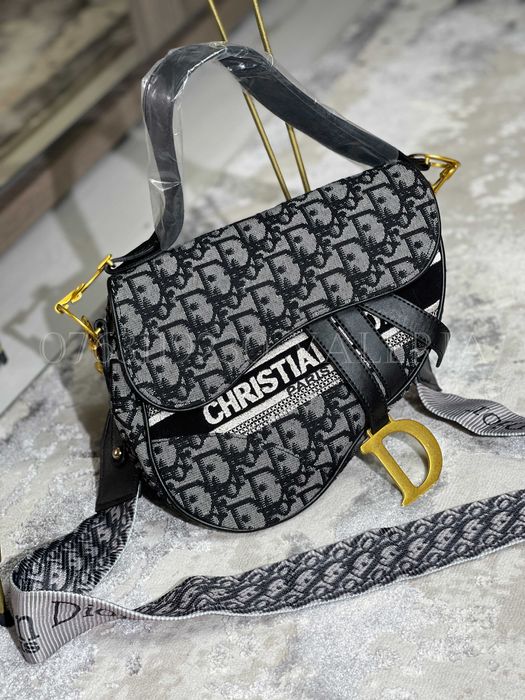 Geanta Saddle Bag Eco Textil cu bareta inclusa