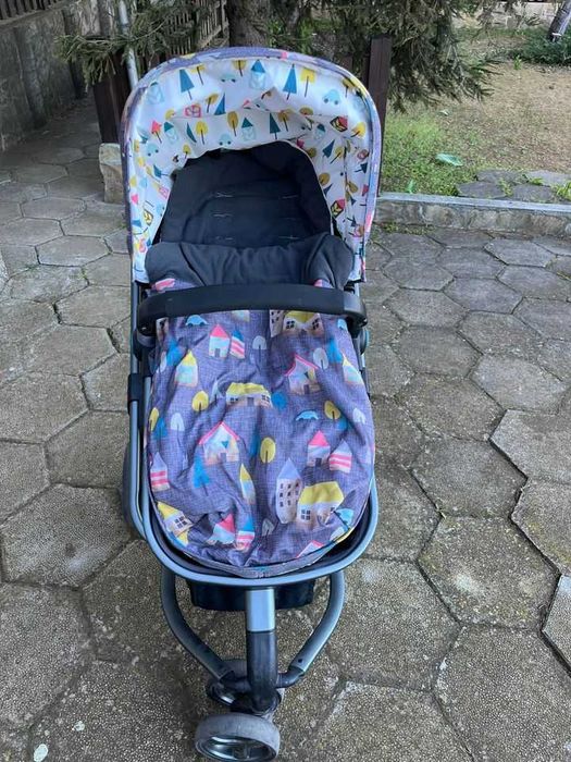 Бебешка количка Cosatto 3в1 GIGGLE 2 в десен Hygge Houses