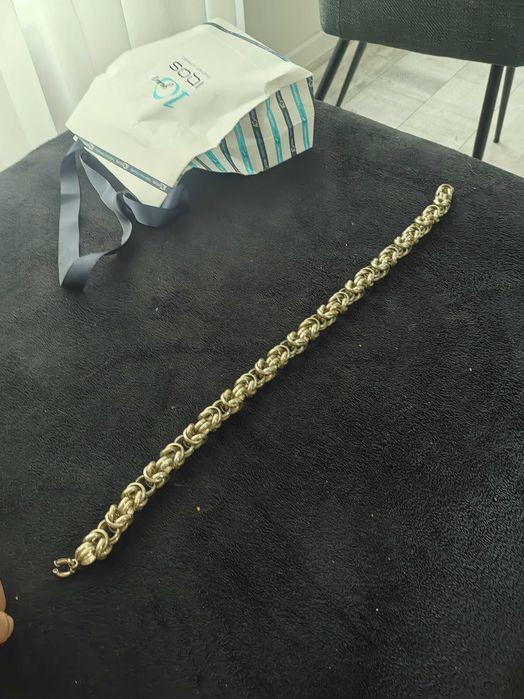 Ланец кралска плетка плътен 300гр