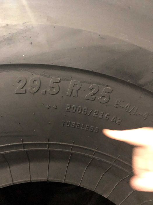Автошины 29.5R25 E4/L4 для сочлененных самосвалов