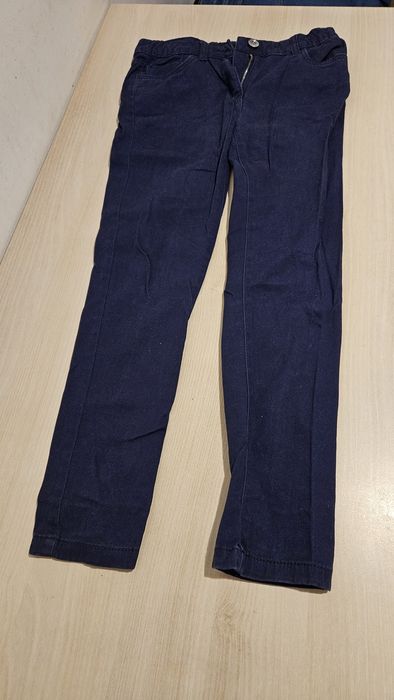 Pantalon fete bleumarin 9-10 ani