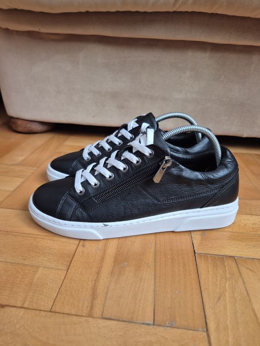 Pantofi sport Rosa Negra Comfort, Piele Naturală, Unisex - 37