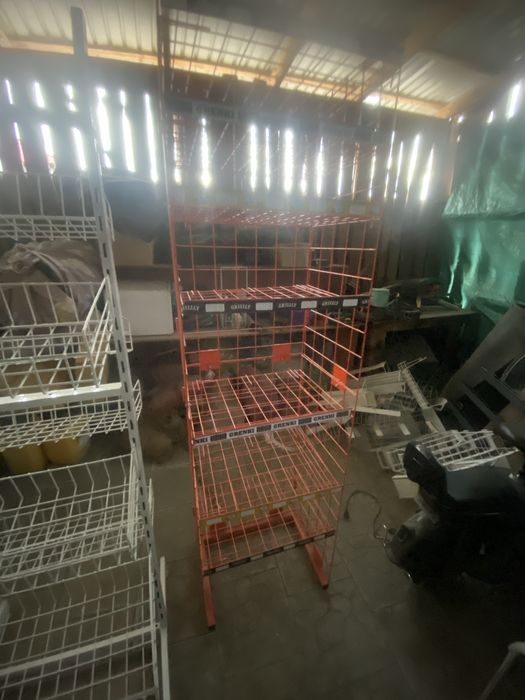 Стеллажи двухсторонный