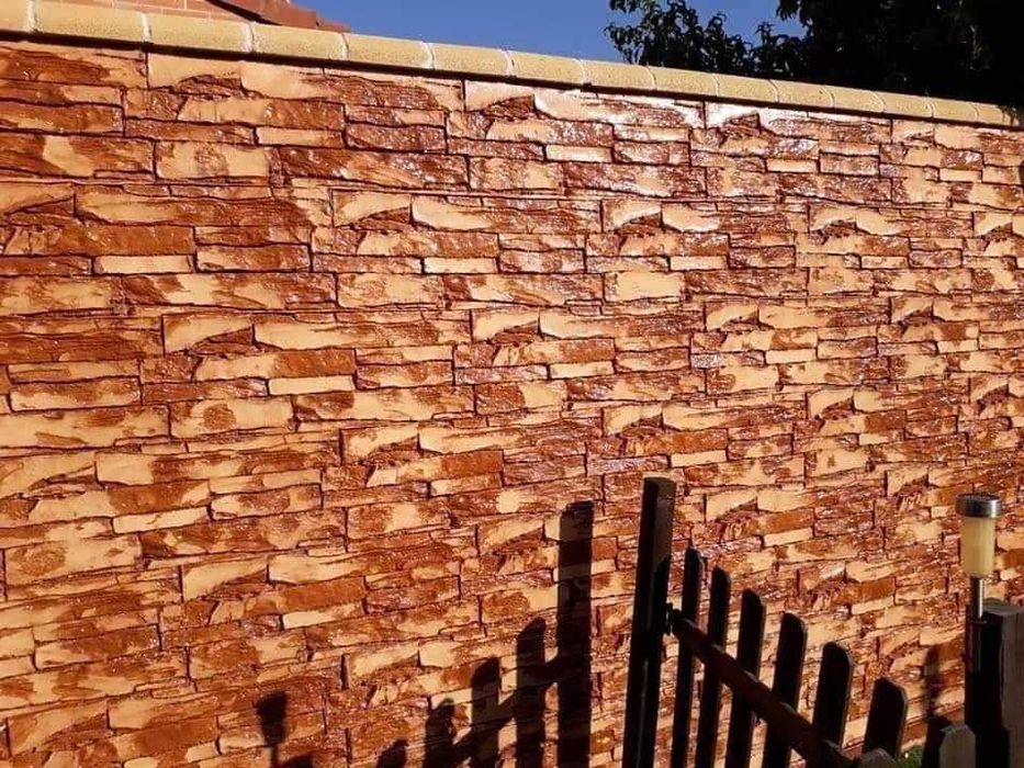 Beton Amprentat , Beton Amprentat în vertical, Beton Elicopterizat