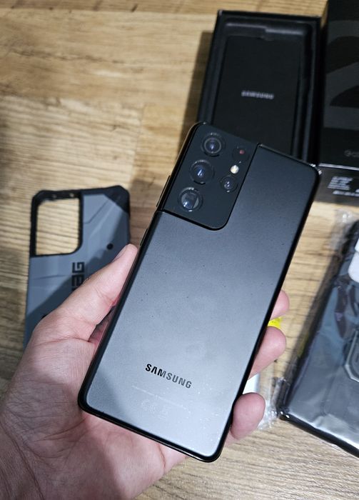 Samsung Galaxy S21 Ultra, 128GB, 12GB RAM, Dual sim, 5G, Phantom Black