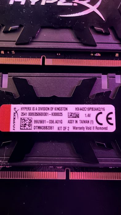 Ramii PC HyperX Predator RGB Dual Channel 16GB DDR4