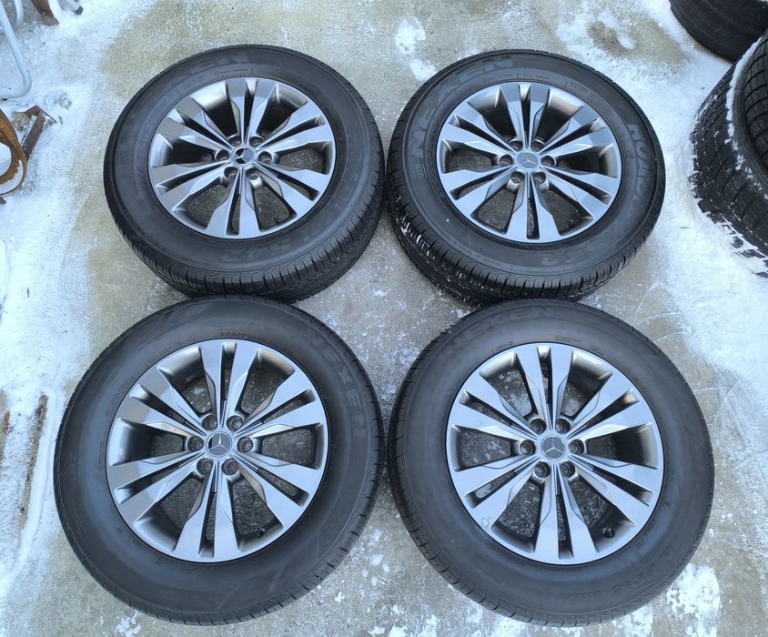 18 цола джанти с гуми за Mercedes X-class W470 и Nissan Navara 2017-23