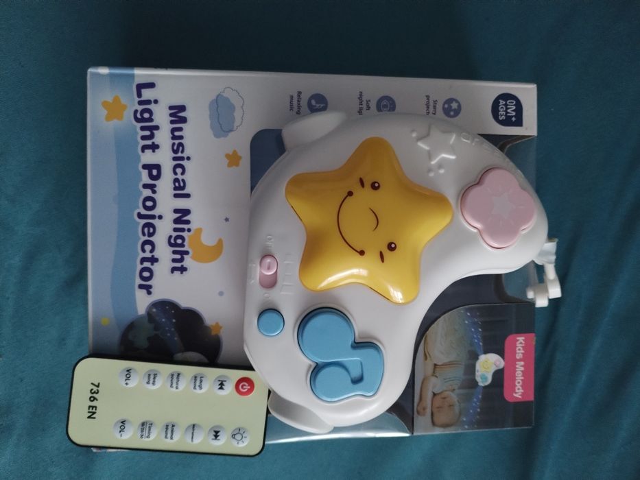 Proiector muzical cu sunete și lumini