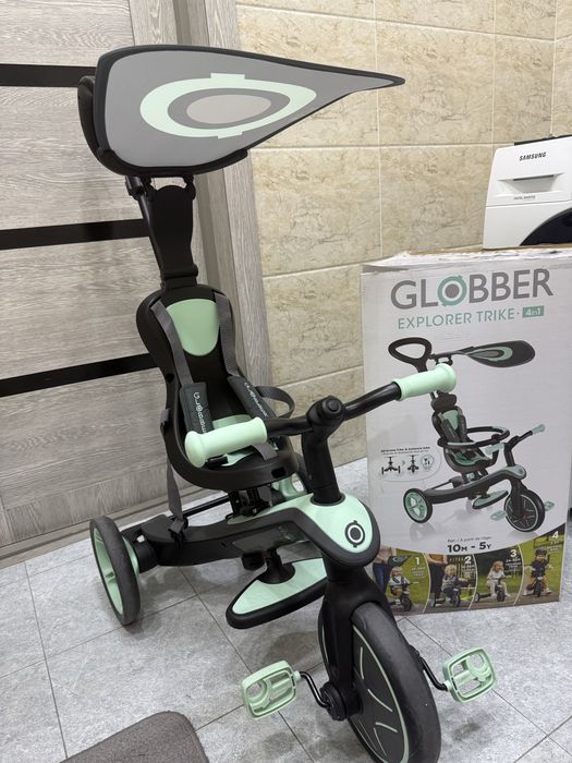 Детский велосипед Globber 4в1(полный комплект с коробкой)
